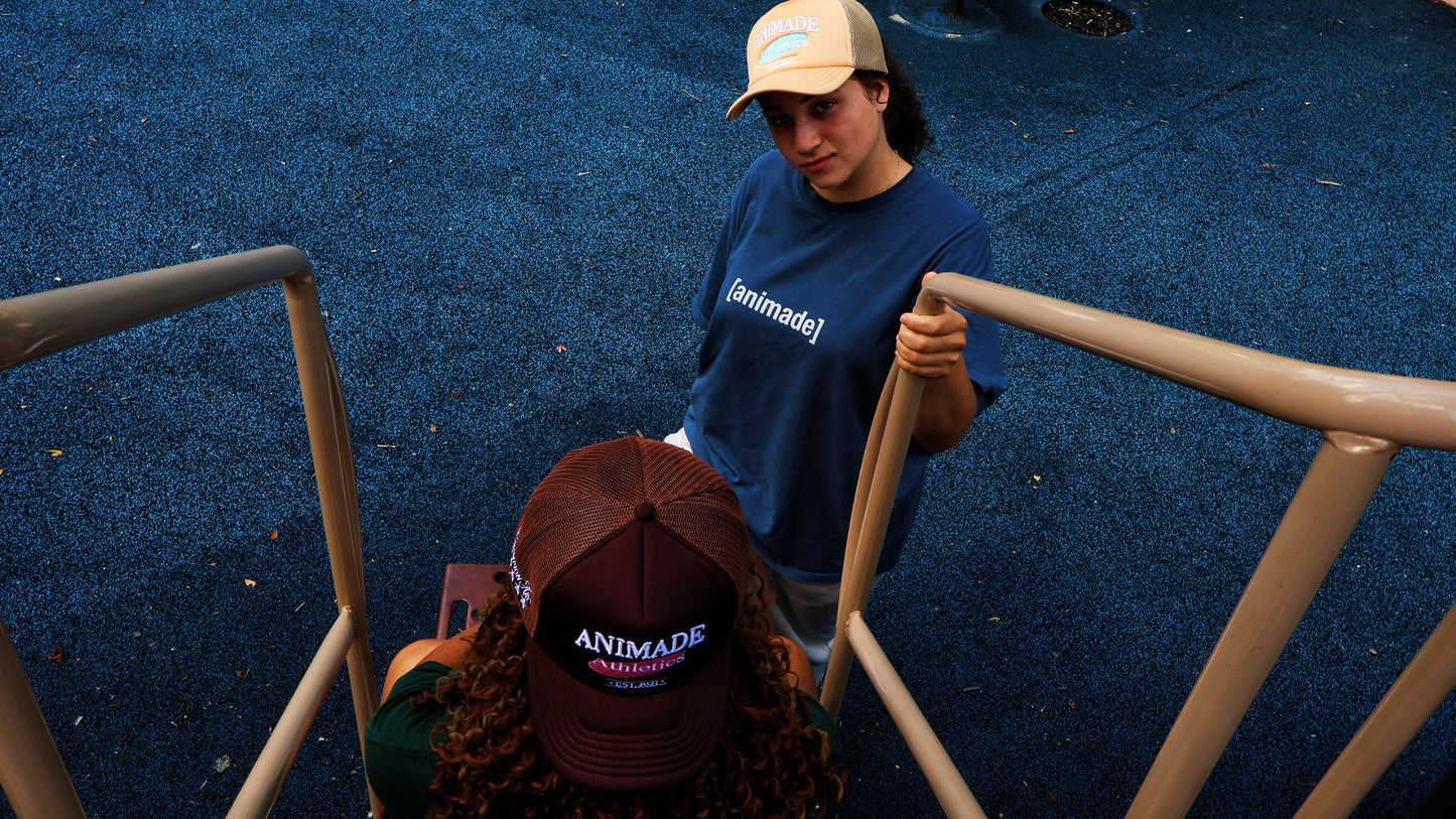 OG LOGO OVERSIZED TEE - DARK GREY