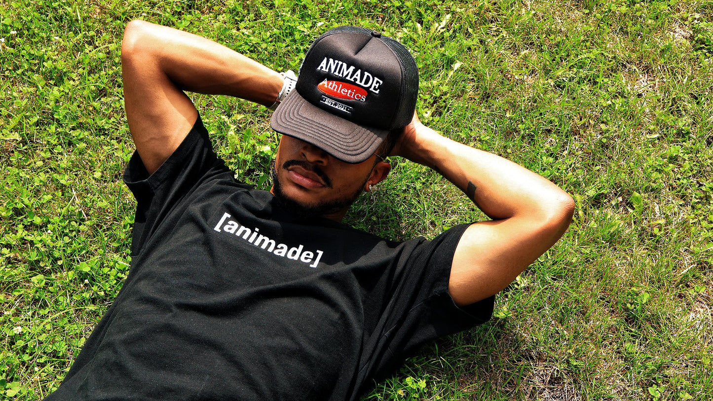 OG LOGO OVERSIZED TEE - BLACK